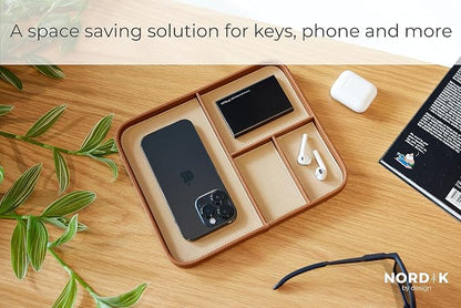 Nordik Leather Valet Tray - Image 2
