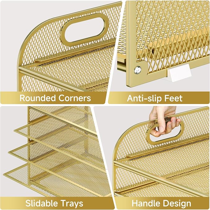 Paper Organizer Letter Tray - Image 4