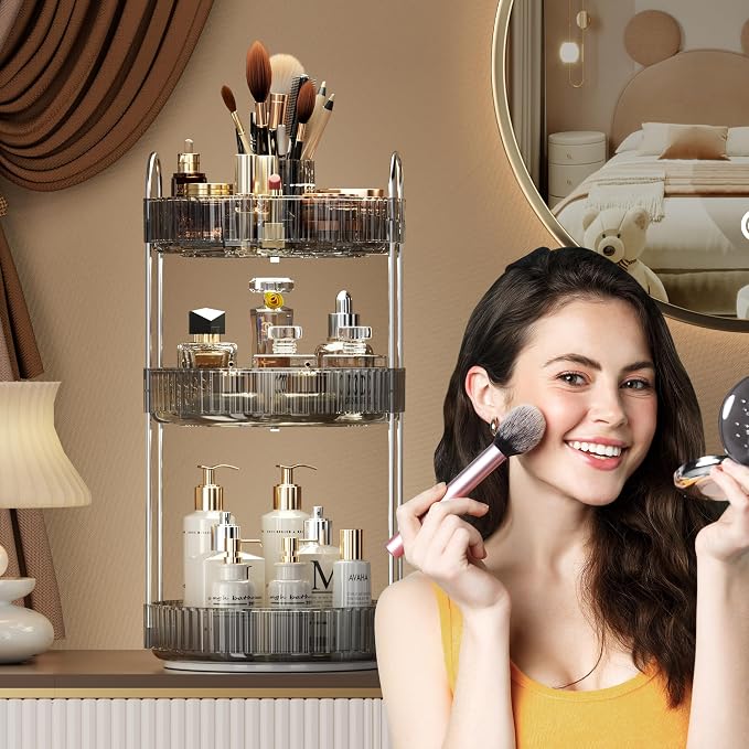 YCIA&DONE Rotating Makeup Organizer - Image 2