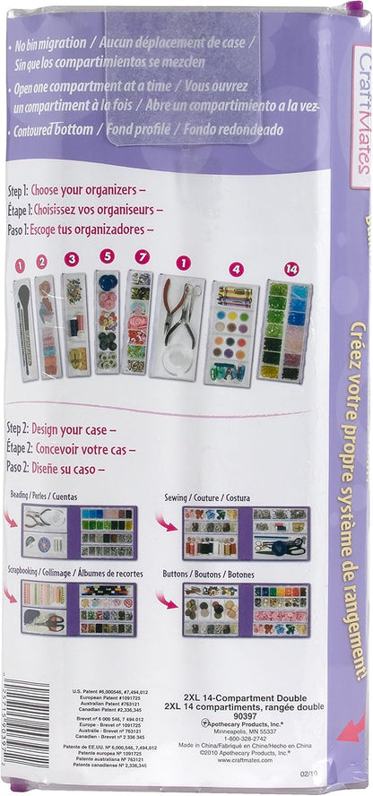Craft Mates Bead Organizer and Plastic Storage Containers - Image 4