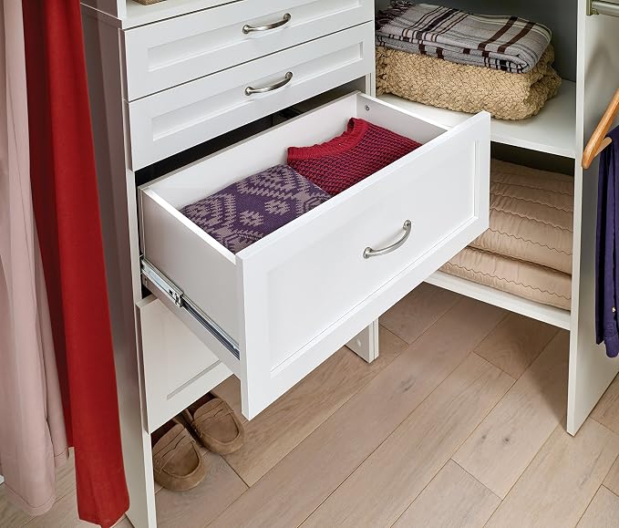 ClosetMaid SuiteSymphony Wood Closet Drawer, Storage Tower Add On Accessory - Image 3