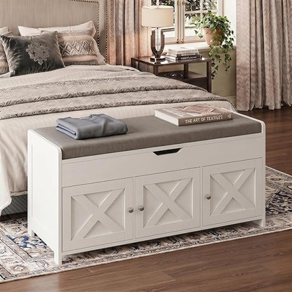 Marsail Shoe Storage Bench - Image 7