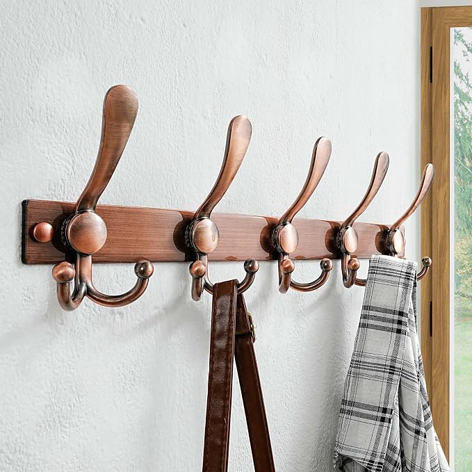 Dseap Coat Rack Wall Mount 2.0 Pro: Heavy Duty 300% Thicker, Stainless Steel - Image 5