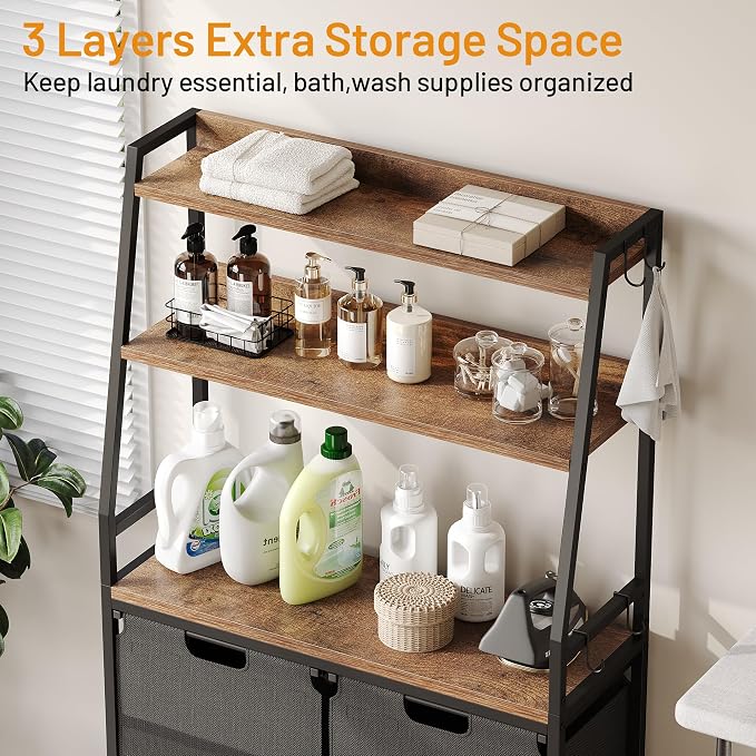 Lulive Double Laundry Hamper - Image 3