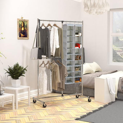 Simple Houseware 2 Pack 10 Shelves Hanging Organizer - Image 3