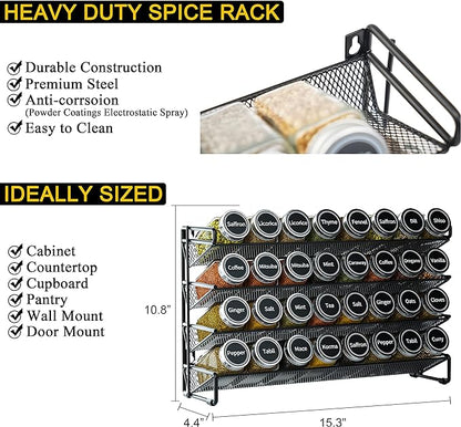 SpaceAid Spice Rack Organizer - Image 4