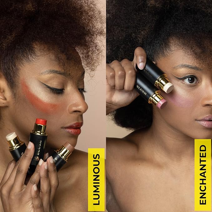 Cream Contour Stick Set – Blush, Bronzer & Highlighter Trio | Hydrating - Image 5