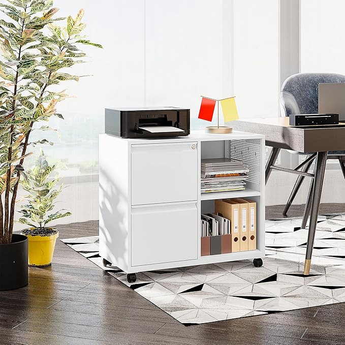 SISESOL 2 Drawer File Cabinet - Image 2