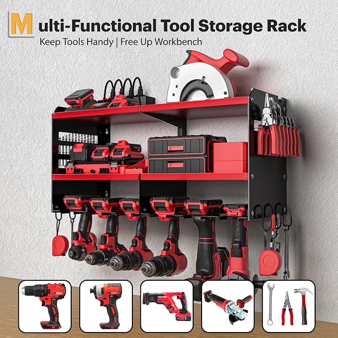 Spampur Power Tool Organizer Wall Mount - Image 3