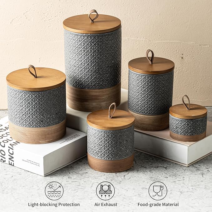 Miamolo Ceramic Spice Jars - Image 7