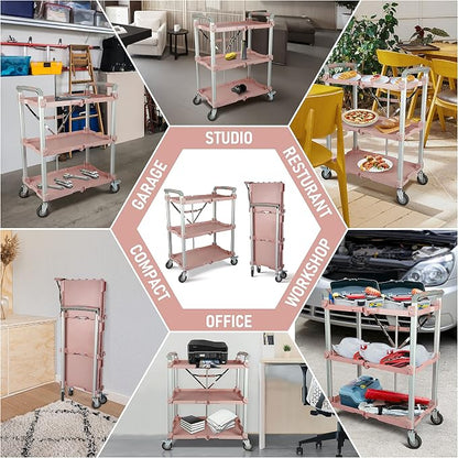 Olympia Tools 89-354 Pack N Roll Collapsible Service Cart, 300LB Capacity - Image 2