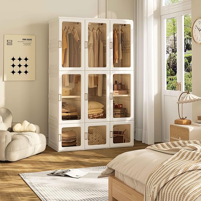 ANTBOX Portable Wardrobe Closet Storage Organizer - Image 4