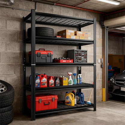 47''W Wire Garage Metal Shelving, 3000 Lbs Heavy-Duty Garage Storage Shelves - Image 5