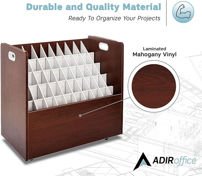 Adir Blue Print Storage Organizer - Image 5