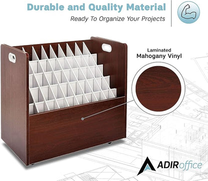 Adir Blue Print Storage Organizer - Image 5