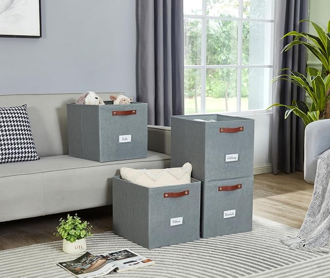 DECOMOMO Storage Bins, Cube Storage Bin - Image 4