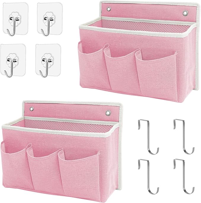 2-Pack Wall Hanging Organizer Bag/Hanging Baskets by Someteth