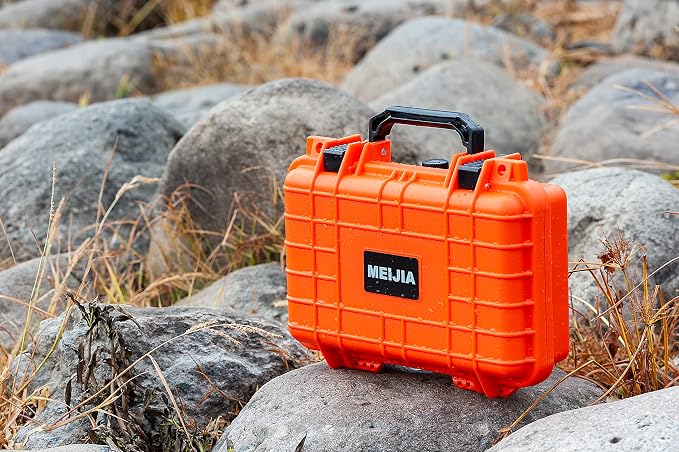 MEIJIA Portable All Weather Waterproof Protective Hard Case, Small Camera Case - Image 8