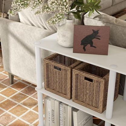 Homes: Inside + Out Apexa Modern 3-Tier Extra Wide Shelving Units, Collectibles - Image 15