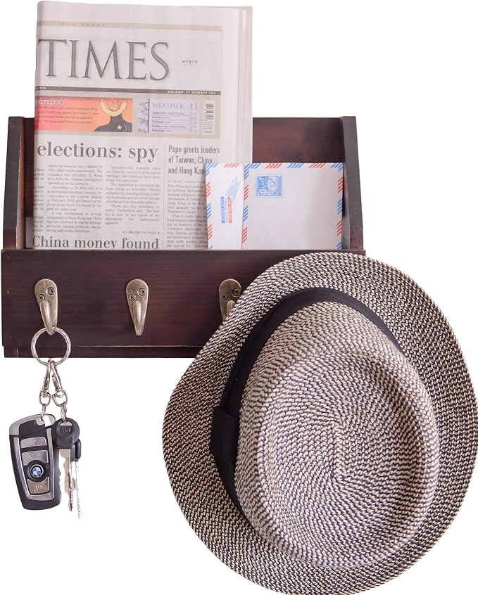 Flintar Wall Mount Key and Mail Holder by Flintar