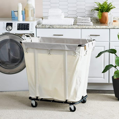 Household Essentials Commercial Laundry Cart - Image 4