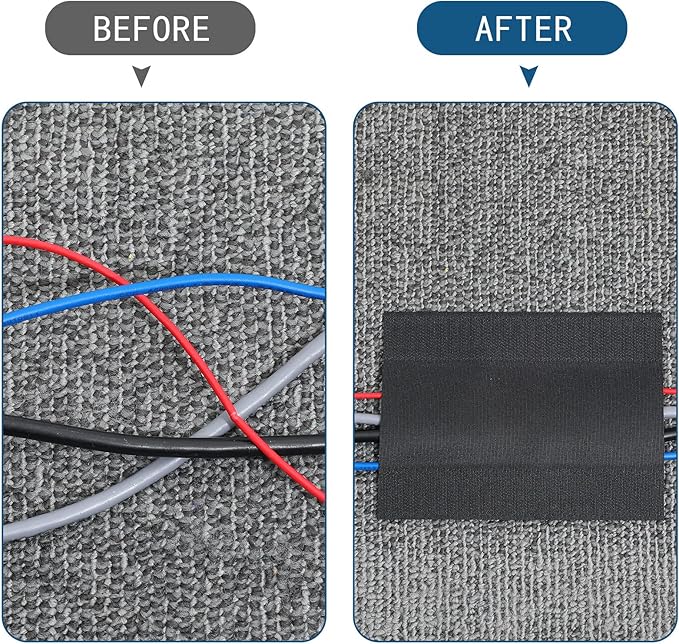 WILLBOND Carpet Cord Cover Cable Protector Floor Cover Cable Protector - Image 5