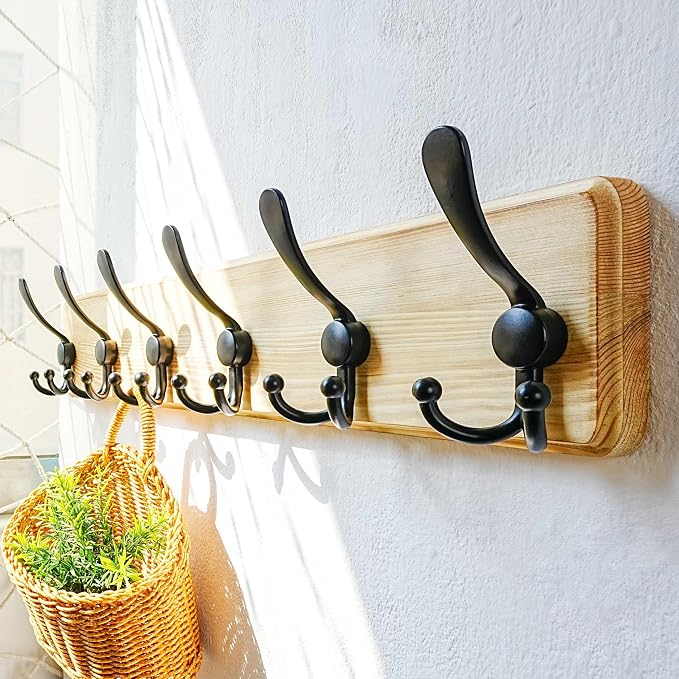 Dseap Coat Rack Wall Mounted - Image 4