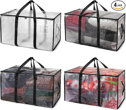 ClearSpace Heavy Duty Moving Bags or Storage Bags – Clear Storage Bins by ClearSpace