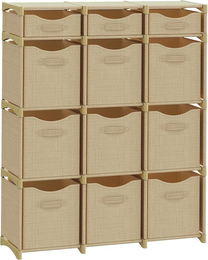 12 Cube Closet Organizer And Storage Unit by Neaterize