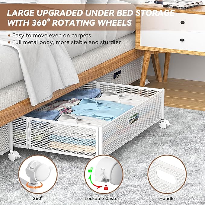 PHINOX Under Bed Storage Containers - Image 3