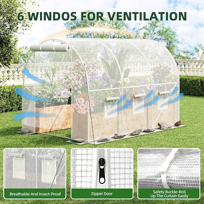 Superlele Heavy Duty Walk-in Greenhouse - Image 4