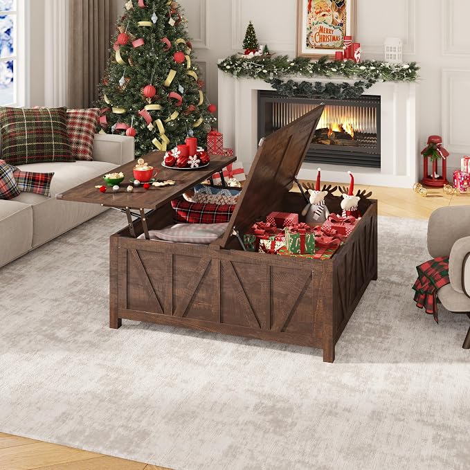 chartustriable 43.3“ Lift Top Coffee Table - Image 9