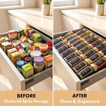 EDELHAUS® Square Spice Jars - Image 5
