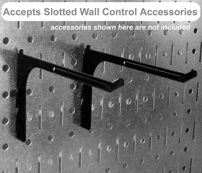 Wall Control Pegboard Organizer 4 ft. Metal Pegboard Standard Tool Storage Kit - Image 3