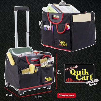 dbest Products Quik Cart Pockets Bundle Sport Rolling Crate - Image 3