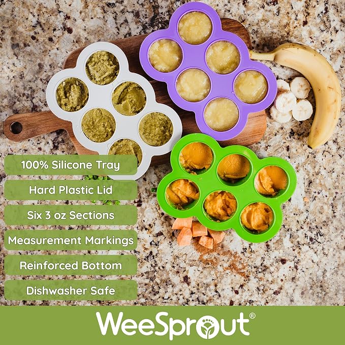 WeeSprout Silicone Freezer Tray - Image 2