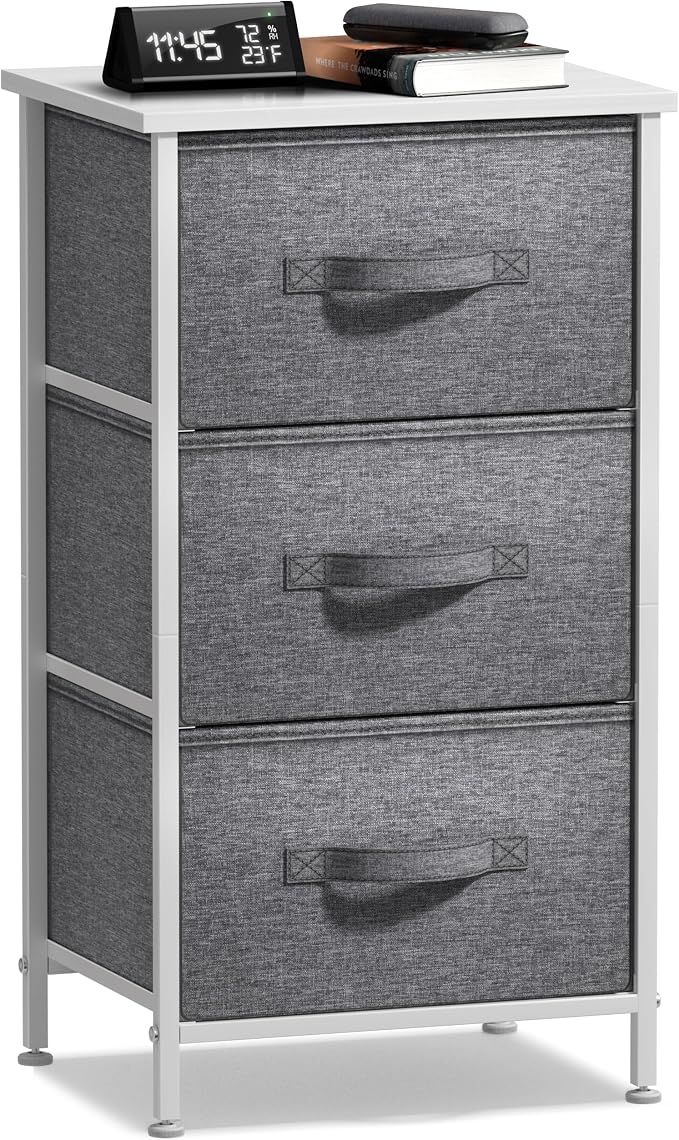 Sorbus Nightstand with 3 Drawers by Sorbus