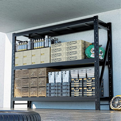 Heavy Duty Garage Shelves – Metal Shelving Unit by OLLRRACT