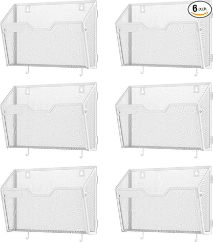 Docnest 6 Pack Mesh Wall File Holders by DocNest