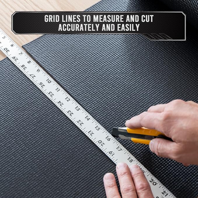 Precision Defined Tool Box Shelf Liner Non-Slip 22 Ft x 30 Inch Wide Black | - Image 5