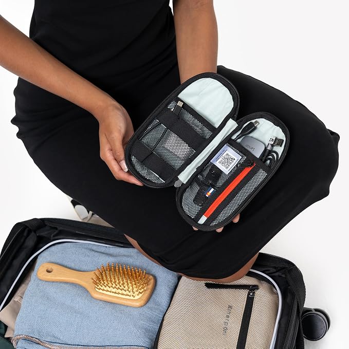 Sherpani Mini Co-Pilot, Travel Cable Bag, Cord Storage Organizer, Small Tech - Image 9