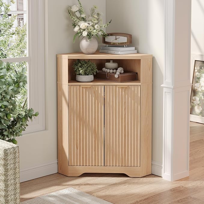 Vabches Corner Cabinet, Corner Bathroom Cabinet by Vabches