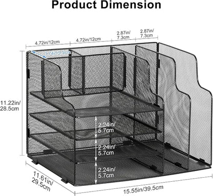 4-Tier Desk Organizer and Accessories - Image 2