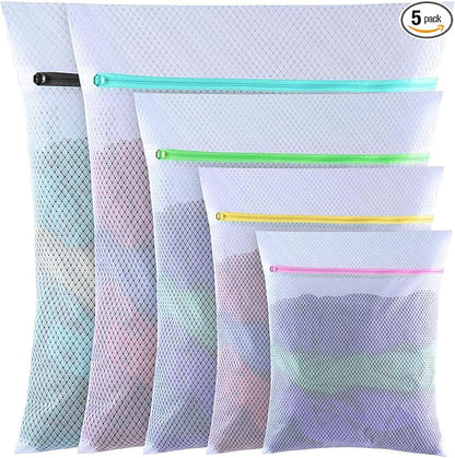 GOGOODA 5 Set Mesh Laundry Bags, Delicates Washing Bags | Multisize by GOGOODA