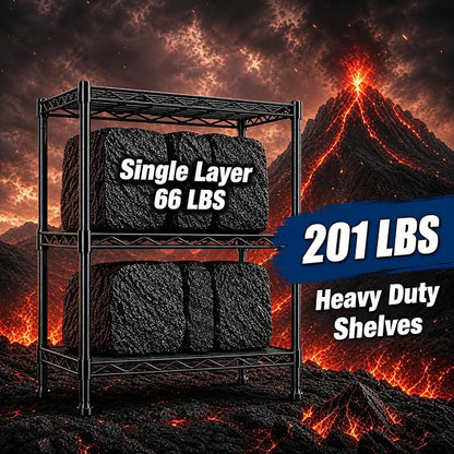 GRANNY SAYS 3-Tier Narrow Storage Shelves - Image 9