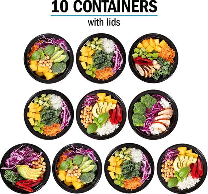 Igluu Meal Prep Containers Reusable 1 Compartment – 28oz | Round Food Containers - Image 6