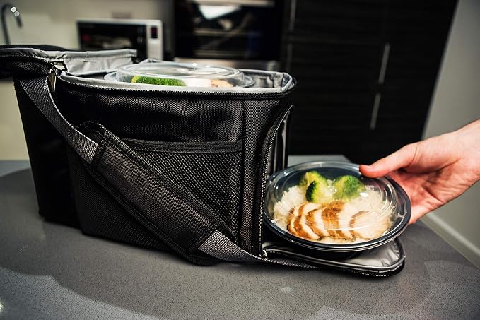 Prep Naturals 30 Pack Meal Prep Containers Reusable | BPA-Free Plastic Meal - Image 6