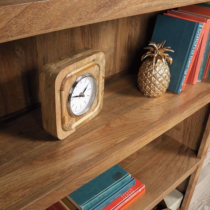 Sauder 5 Tier Book Shelf Wooden Bookcase Multipurpose Bookshelf - Image 8
