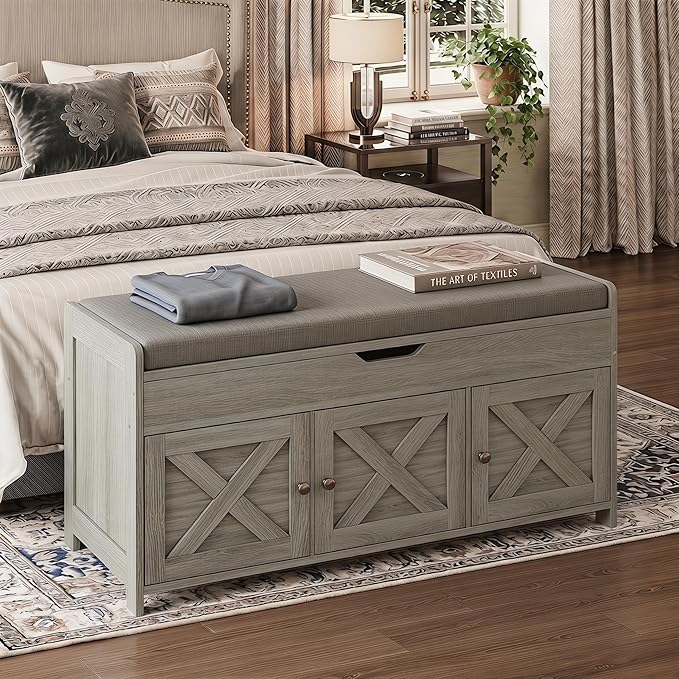 Marsail Shoe Storage Bench - Image 7
