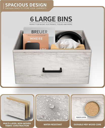 Sorbus Fabric Dresser for Kids Bedroom - Image 5